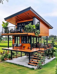 DESAIN VILLA | RUMAH KAYU